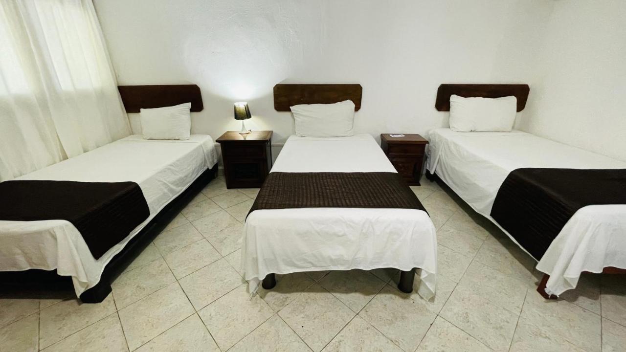 Hotel B&B - Playa Del Carmen Bagian luar foto A room at the hotel